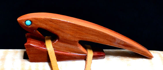 Eagle Fetish for a Laughing Crow Native American Style Flute