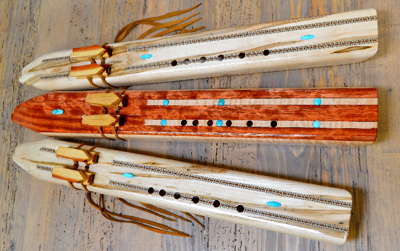 Native American Drone Flutes by Laughing Crow