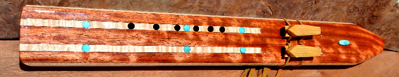 Bubinga/Tiger Maple Drone by Laughing Crow