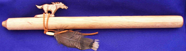 Authentic Native American EAGLE Flute handmade by Jonah Thompson in key of A 