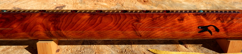 Redwood Burl E-minor Native American Style Flute by Laughing Crow