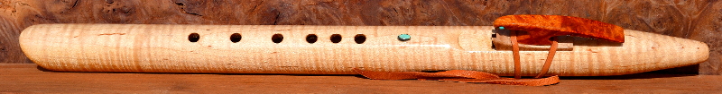 Fiddle Back  Flute by Laughing Crow