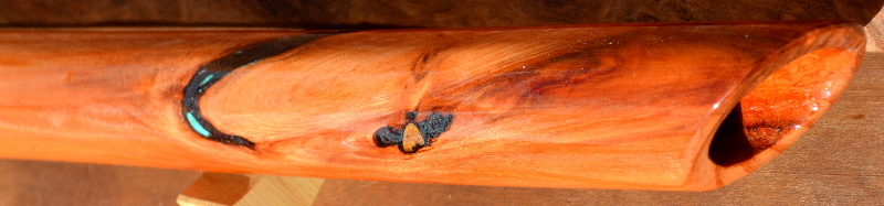 F#m Redwood Flute With Knot