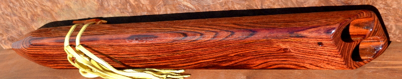 Solid Kingwood F-sharp minor Drone with Inlays