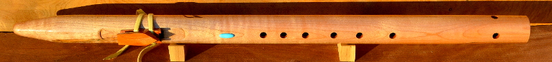 Em Ambrosia Tiger Maple Flute