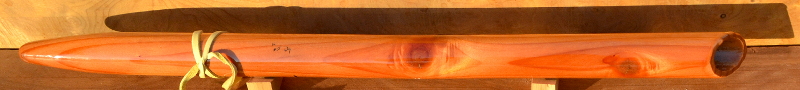 F#m Redwood Flute With Knot