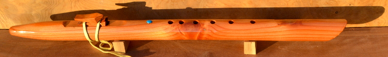 F#m Redwood Flute With Knot