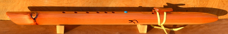 F#m Redwood Flute With Knot