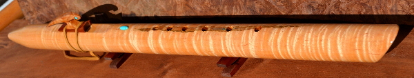 Ambrosia Tiger Maple Native American Style Flute