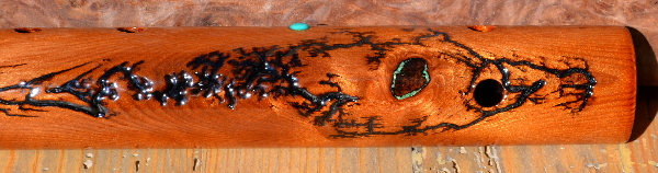 Western Red Cedar Native American Style Fractal Flute