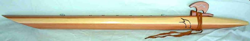 Native American Cedar Bear Flute