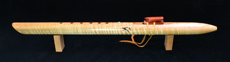 Native American Tiger Maple Flute